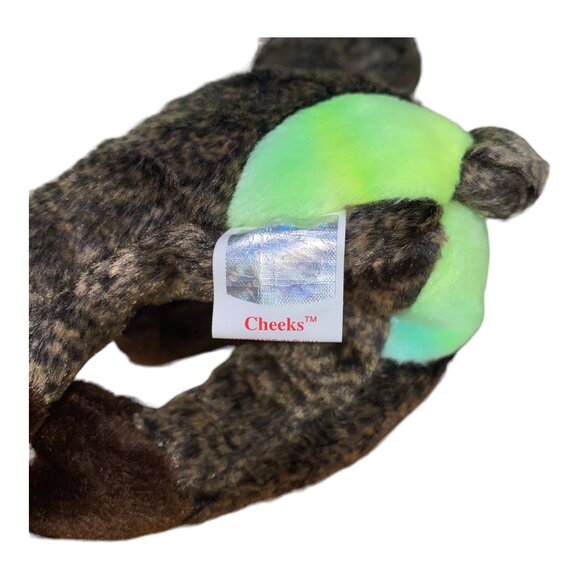 Ty Beanie Babies Cheeks Baboon 1999 Plush Stuffed Animal Hang 5th Gen Tush 7th G - Picture 9 of 9